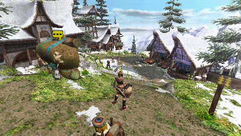 Monster Hunter Freedom Unite screenshot 4 for PSP